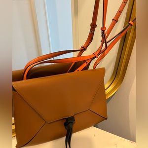 Leather Stuart weitzman crossbody bag